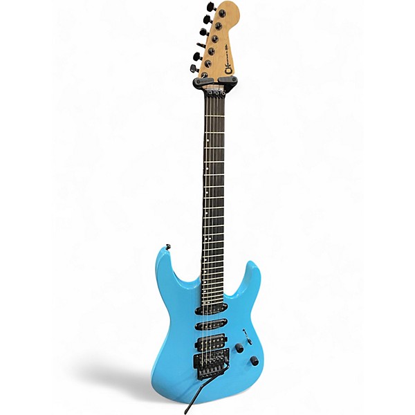 Used Charvel Pro-Mod So-Cal Style 1 HSS Blue Solid Body Electric Guitar