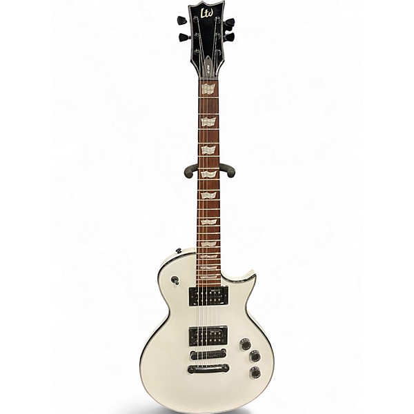 Used ESP EC-256 WHITE Solid Body Electric Guitar