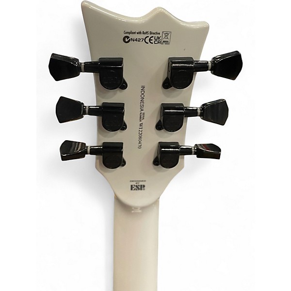 Used ESP EC-256 WHITE Solid Body Electric Guitar