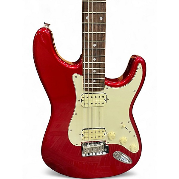 Used Squier Standard Stratocaster RED Solid Body Electric Guitar
