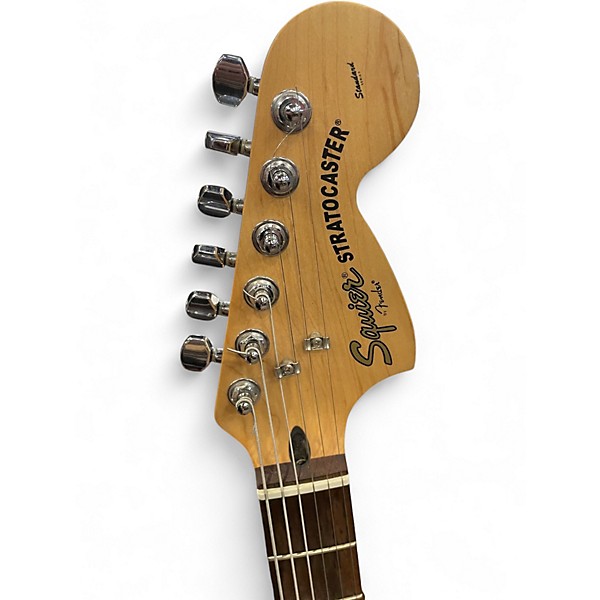 Used Squier Standard Stratocaster RED Solid Body Electric Guitar