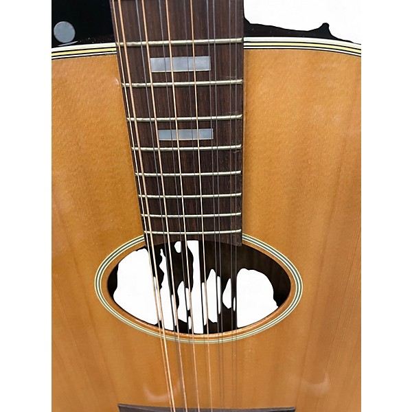 Used Epiphone NV245 Natural 12 String Acoustic Guitar