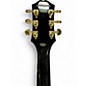 Used 2025 Epiphone Les Paul Custom Black Solid Body Electric Guitar