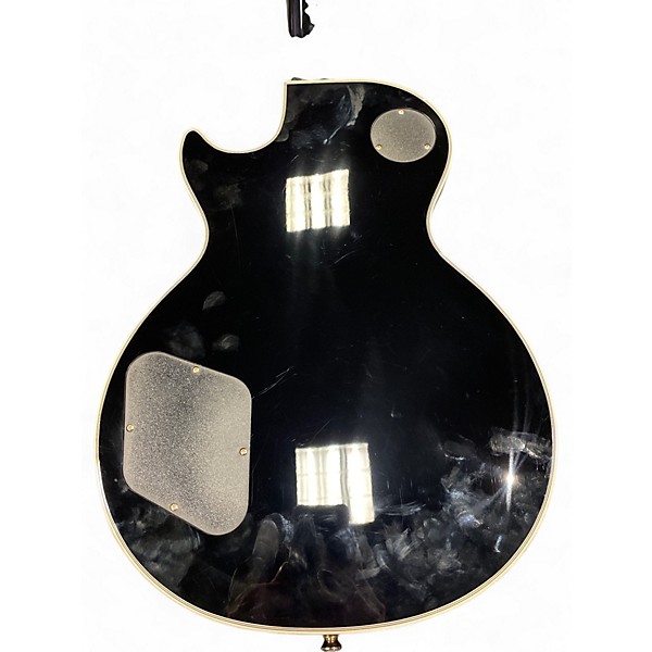 Used 2025 Epiphone Les Paul Custom Black Solid Body Electric Guitar