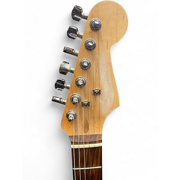 Used Squier stratocaster 2 Color Sunburst Solid Body Electric Guitar