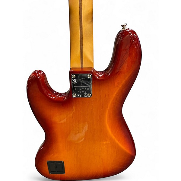 Used Fender Player Plus Jass Bass 2 Color Sunburst Electric Bass Guitar