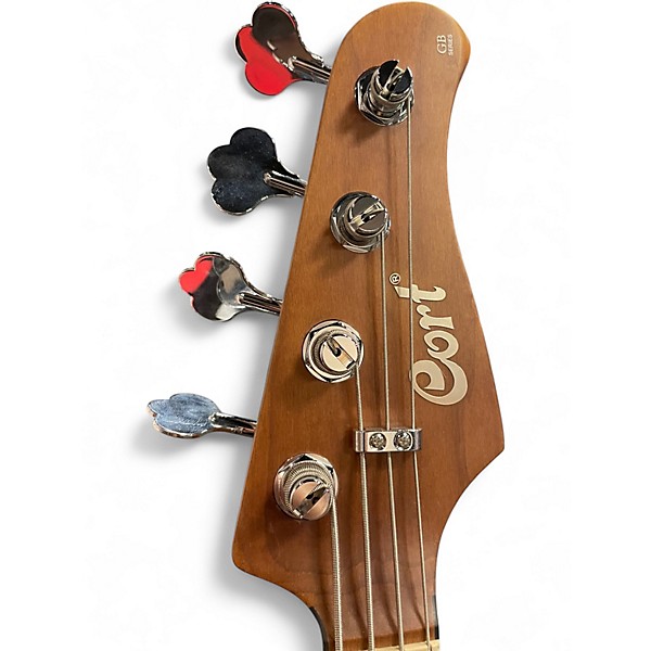 Used Cort GB SERIES MODERN 4 OPEN PORE VINTAGE CHARCOAL GREY Electric Bass Guitar