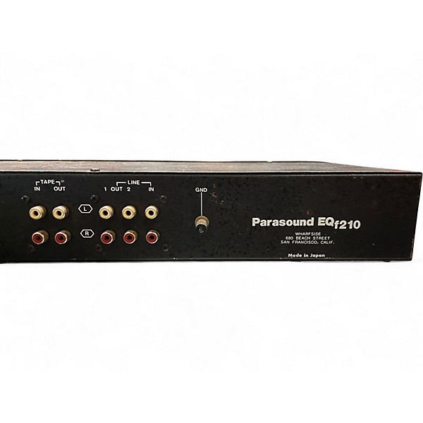 Used Parasound EQ F210 Equalizer