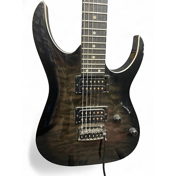 Used Ibanez Gio Ax black and grey Solid Body Electric Guitar