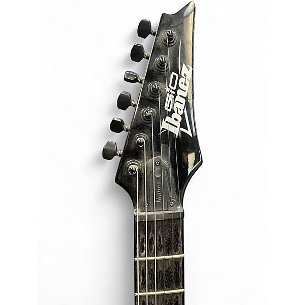 Used Ibanez Gio Ax black and grey Solid Body Electric Guitar