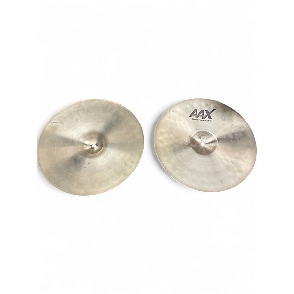 Used SABIAN 14in AAX Stage Hi Hat Pair Cymbal