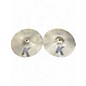 Used Zildjan 13in custom dark hi hat pair Cymbal thumbnail