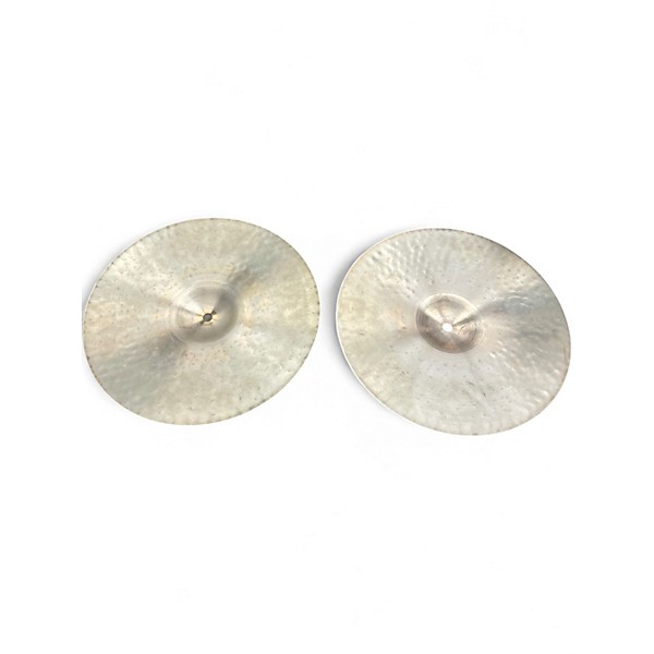 Used Zildjan 13in custom dark hi hat pair Cymbal