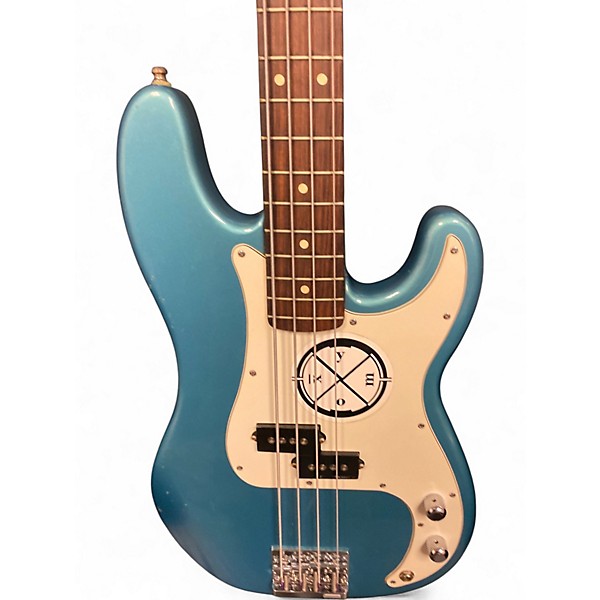 Used Fender Player Precision Bass Lake Placid Blue Electric Bass Guitar