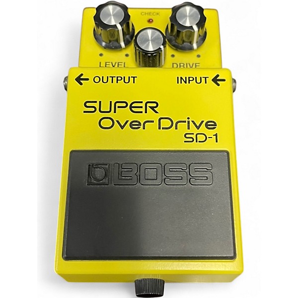 Used BOSS SD1 Super Overdrive Effect Pedal