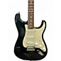 Used 2004 Fender STANDARD STRATOCASTER Black Solid Body Electric Guitar