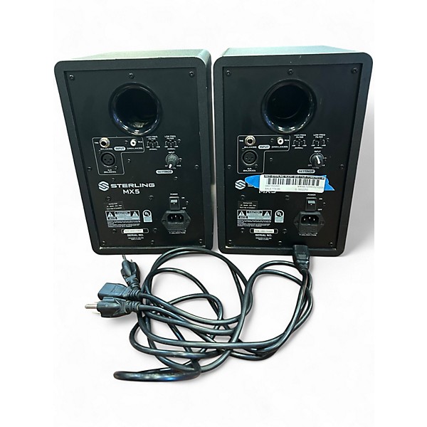 Used Sterling Audio MX5 Pair Powered Monitor