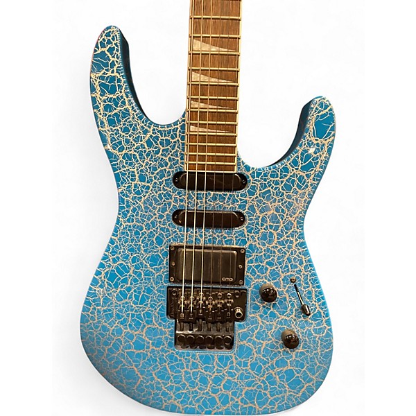 Used Jackson X Series SL3X DX Blue Crackle Solid Body Electric Guitar