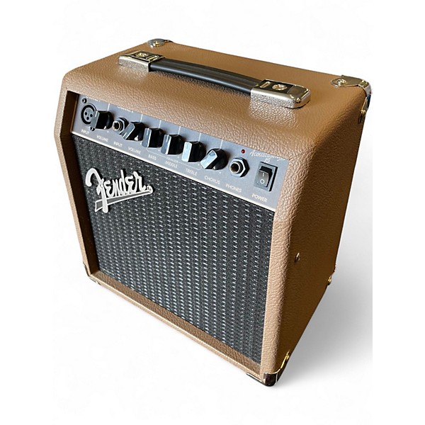 Used Fender Acoustasonic 15 Acoustic Guitar Combo Amp