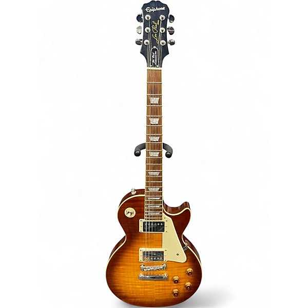 Used Epiphone Les Paul Standard Pro Honey Burst Solid Body Electric Guitar