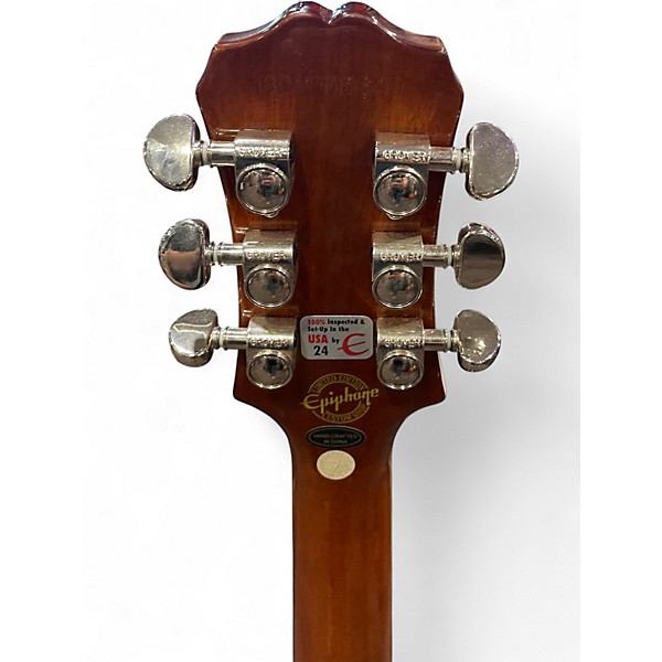 Used Epiphone Les Paul Standard Pro Honey Burst Solid Body Electric Guitar