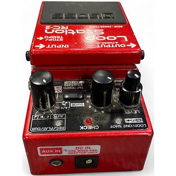 Used BOSS RC2 Loop Station Pedal