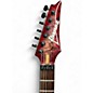 Used Ibanez RG470PB Red Eclipse Burst Solid Body Electric Guitar
