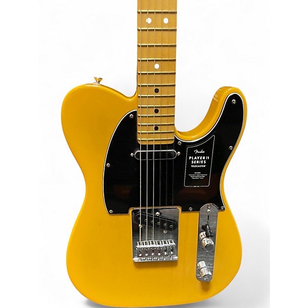 Used Fender Player II Telecaster Butterscotch Blonde Solid Body Electric Guitar