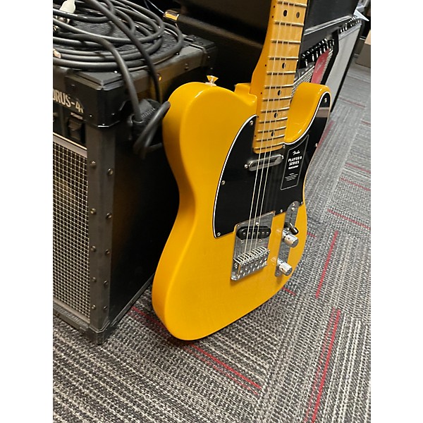 Used Fender Player II Telecaster Butterscotch Blonde Solid Body Electric Guitar