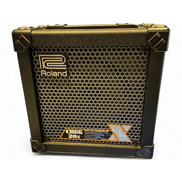 Used Roland Cube 20X 1X8 20W Guitar Combo Amp
