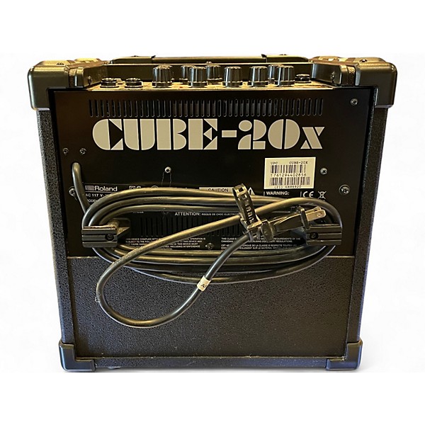 Used Roland Cube 20X 1X8 20W Guitar Combo Amp