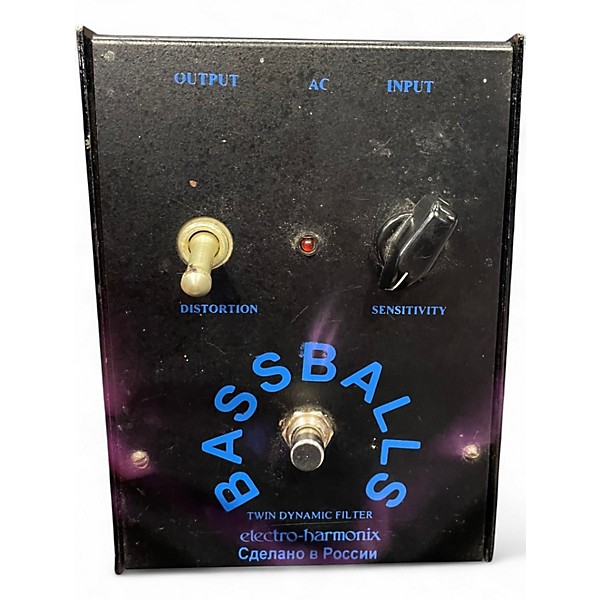 Vintage 1990s Electro-Harmonix Bassballs Nano Envelope Filter Bass Effect Pedal