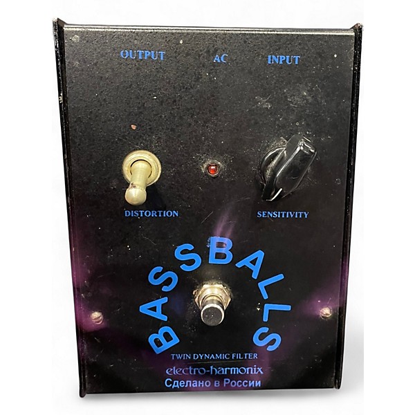 Vintage 1990s Electro-Harmonix Bassballs Nano Envelope Filter Bass Effect Pedal