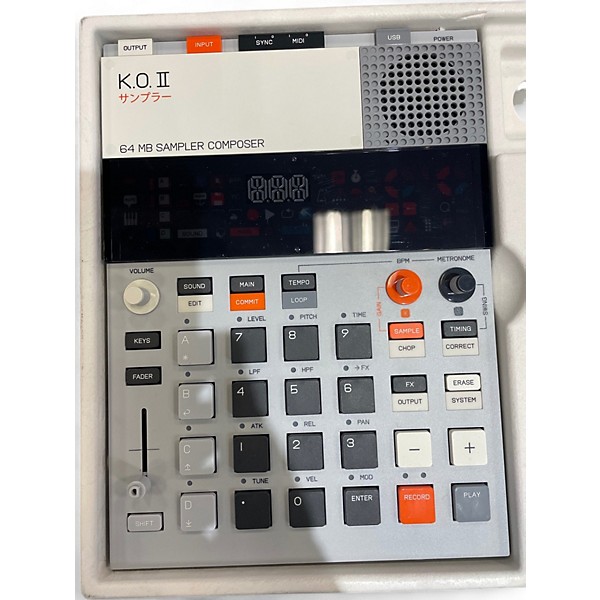 Used teenage engineering EP133 K.O. II Production Controller
