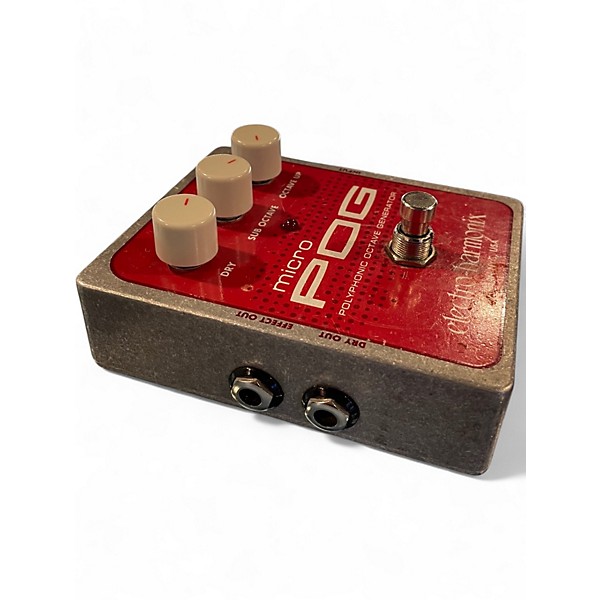 Used Electro-Harmonix Micro Pog Polyphonic Octave Generator Effect Pedal