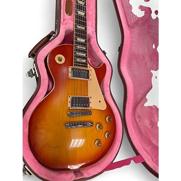 Used Gibson Les Paul Standard Traditional Pro Cherry Sunburst Solid Body Electric Guitar