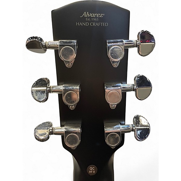 Used Alvarez ABT610E Black Acoustic Electric Guitar