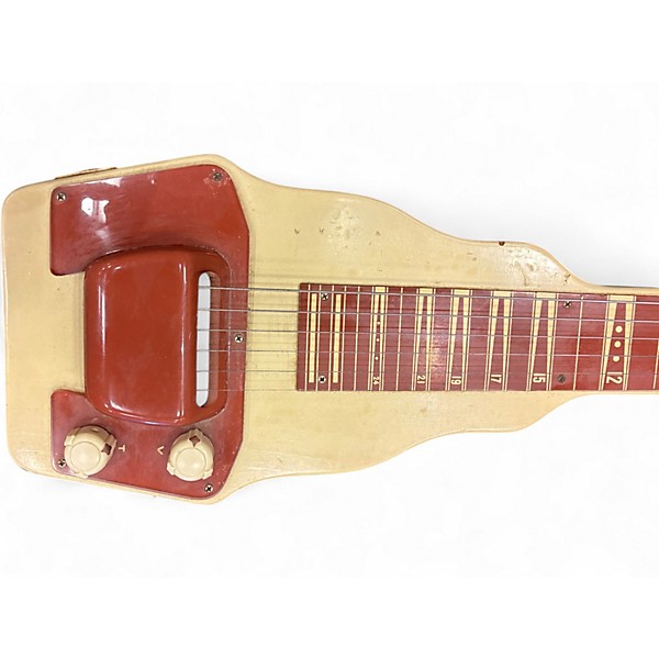 Used Gibson BR9 Vintage White Lap Steel