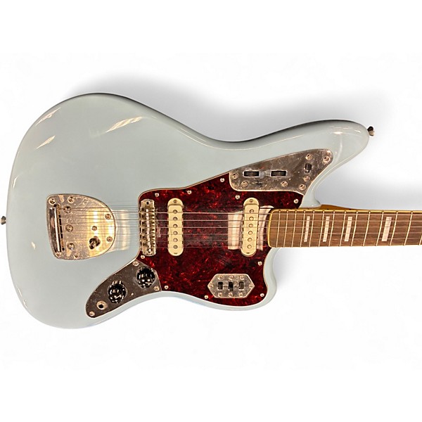 Used Squier JAGUAR CLASSIC VIBE Daphne Blue Solid Body Electric Guitar