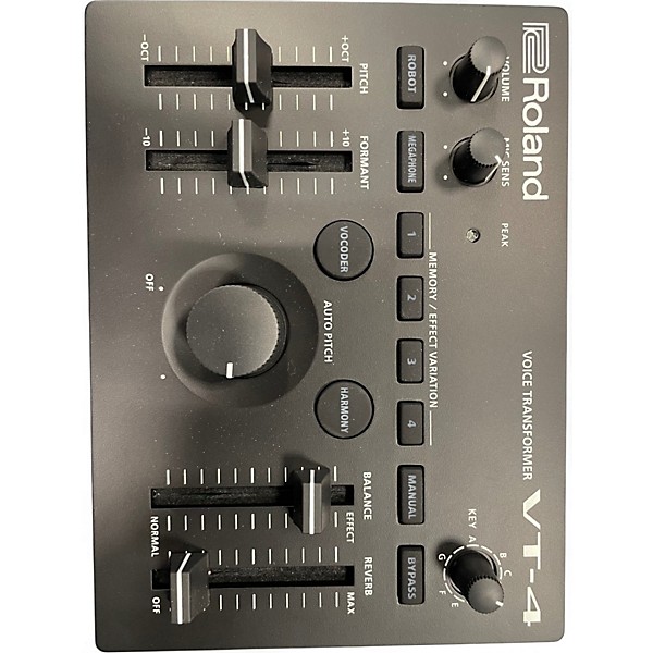 Used Roland VT-4 VOICE TRANSFORMER Vocal Processor