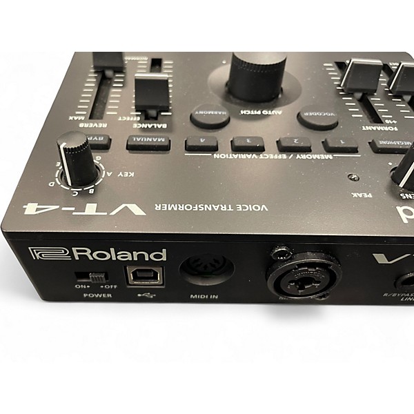 Used Roland VT-4 VOICE TRANSFORMER Vocal Processor