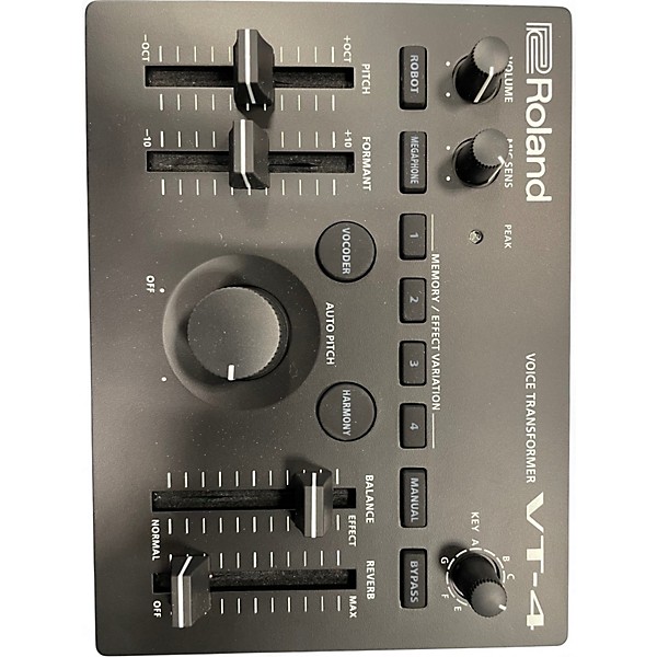 Used Roland VT-4 VOICE TRANSFORMER Vocal Processor