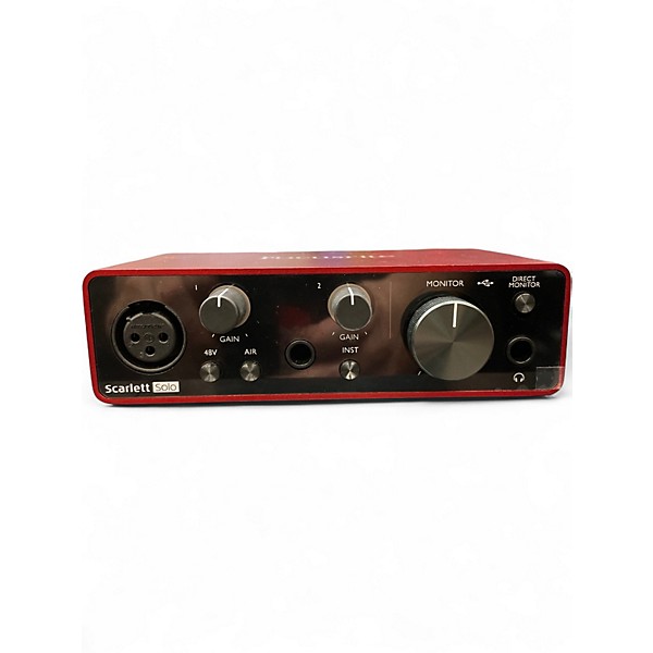 Used Focusrite Scarlett Solo Gen 3 Audio Interface