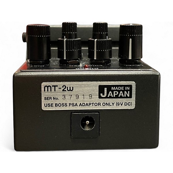 Used BOSS MT2W Metal Zone Waza Craft Effect Pedal