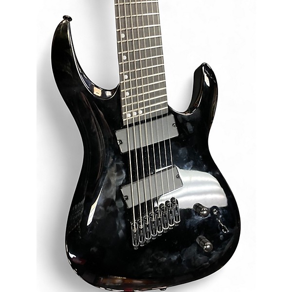 Used Harley Benton R458 Black Solid Body Electric Guitar