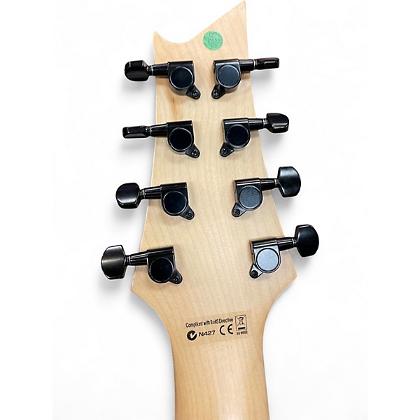 Used Harley Benton R458 Black Solid Body Electric Guitar