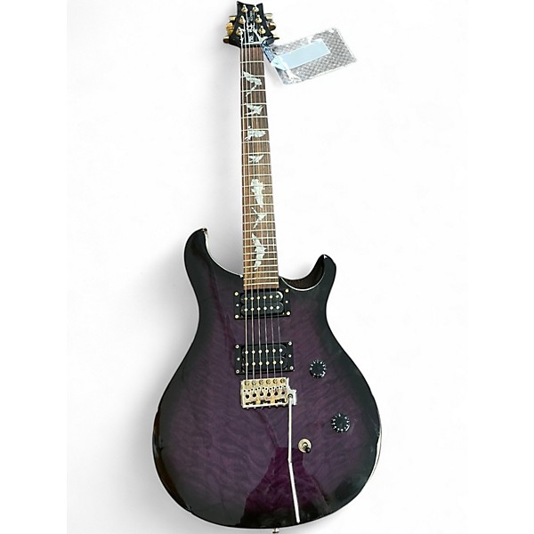 Used PRS Paul Allender Signature SE Purple Solid Body Electric Guitar