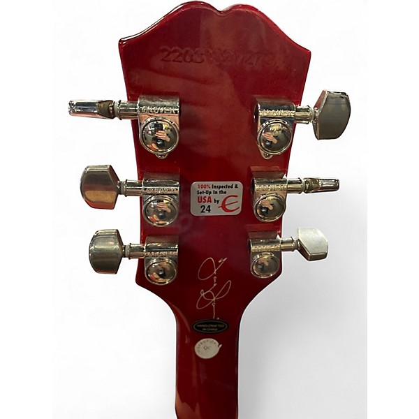 Used Epiphone Tony Iommi SG Custom Cherry Solid Body Electric Guitar