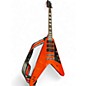 Used Reverend RON ASHETON SIGNATURE V ROCK ORANGE Solid Body Electric Guitar thumbnail