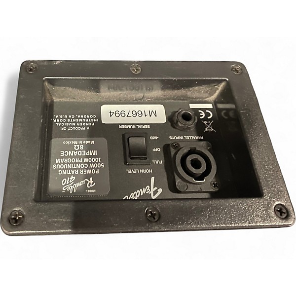 Used Fender Rumble 410 4x10 Bass Cabinet